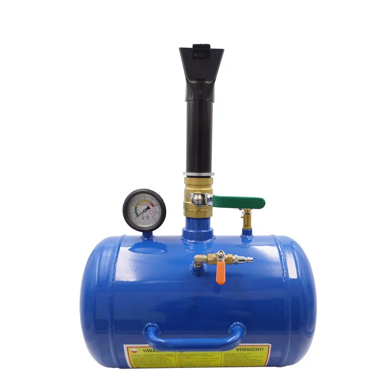 Портативный воздушный насос 10 галлонов, бустер для шин грузовиков с быстрым клапаном, воздушный компрессор