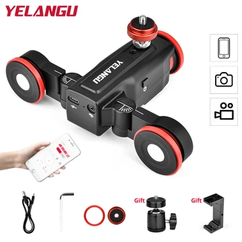 Yelangu Camera Slider Remote Control With 3-wheel Dolly  L5i detail image