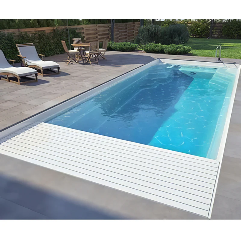 Factory Selling Pool Auto Cover With Best Quality Prevention Dust and Defoliation Easy Using Modern Swimming Spa Tub Auto Cover