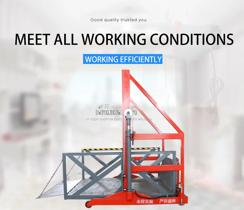 Mobile Loading and Unloading Platforms - 1.5ton Capacity
