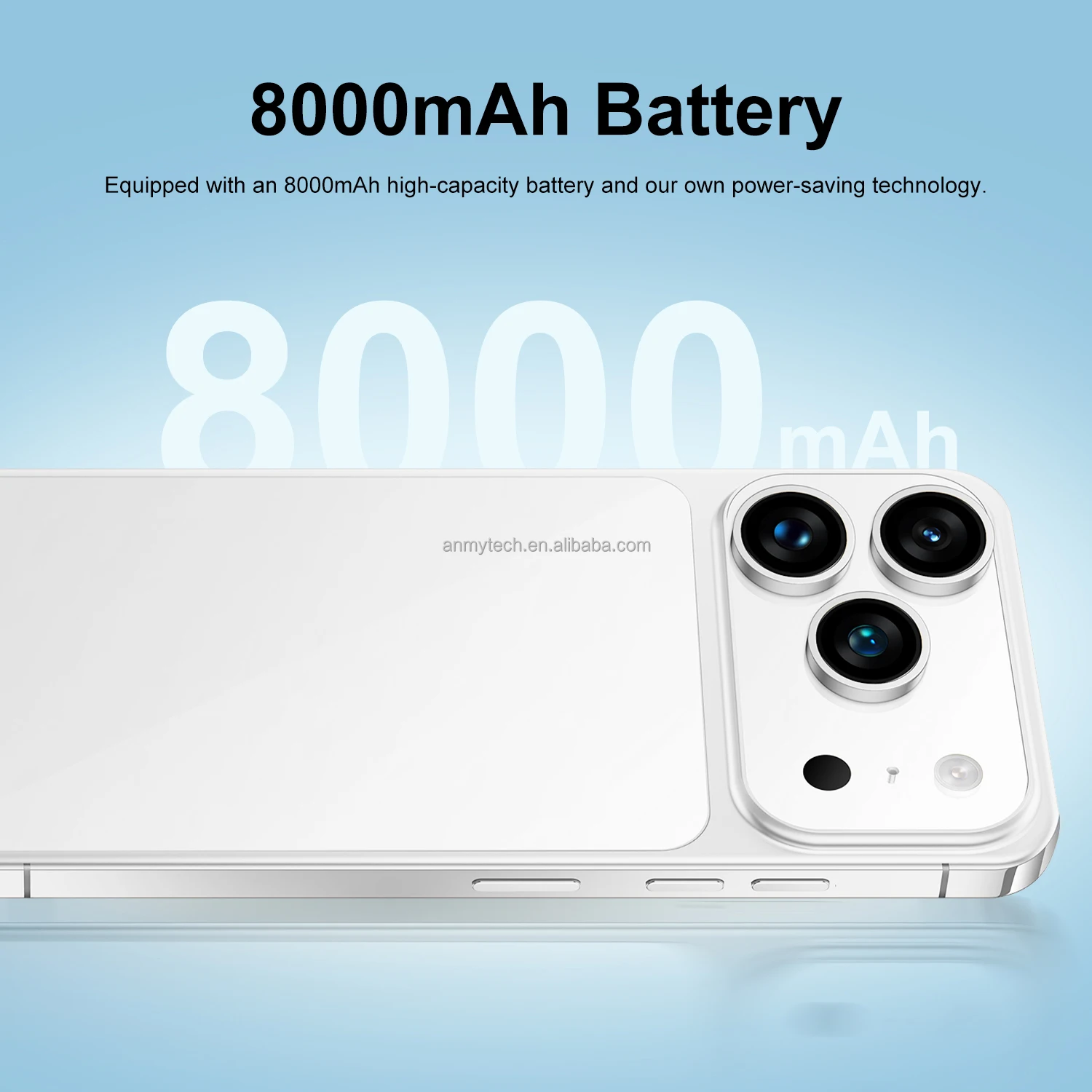 I 17 Pro Max 5G LTE CDMA Dual SIM Card Octa Core 16GB 1TB 8000mAh HD OLED 90Hz Fast 7.3