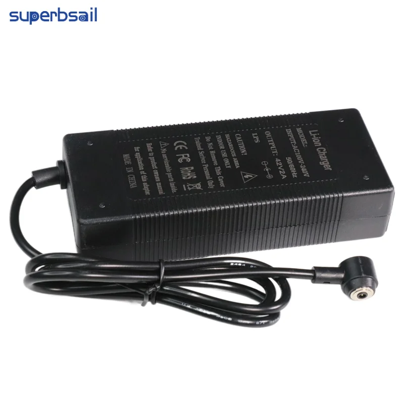 Superbsail 42V 2a Charger For Xiaomi Scooter Mi 4 Pro Power Supply Adapter 42V 2A Mijia Mi4 Pro Electric Skateboard Accessory manufacture