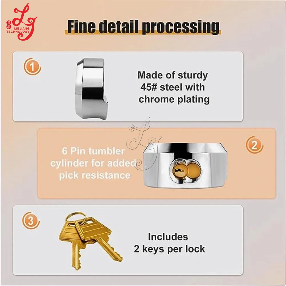 قفل هاکی روی یخ از جنس استنلس استیل قفل جدید برای بازی قفل درب ظروف برای فروش 6