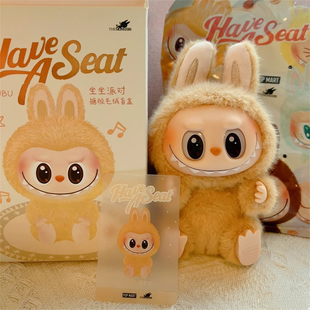 POPMART LABUBU THE MONSTERS BABA ぬいぐるみ Popmart Labubu Plush Toys - Mystery Boxes with Confirmed Designs