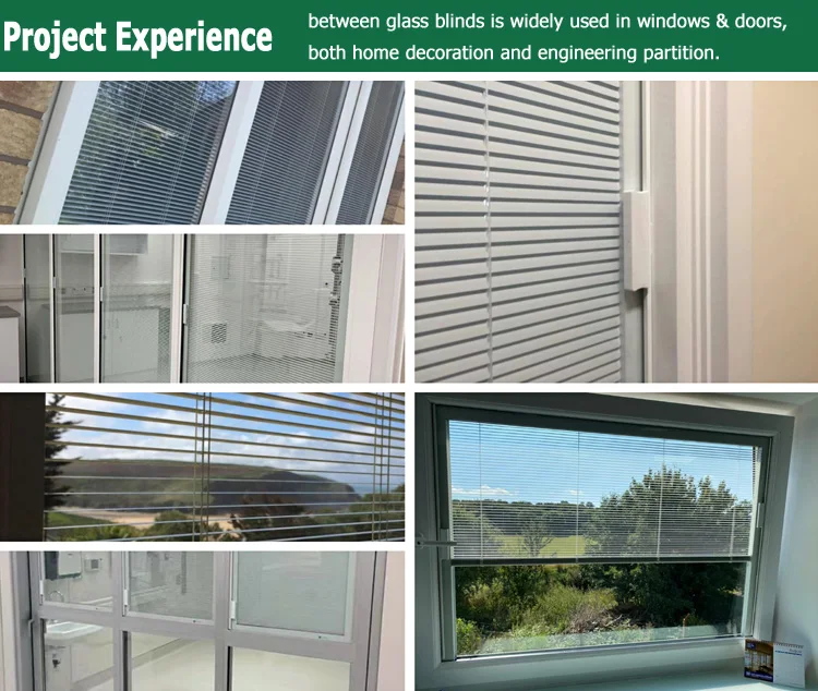 Minetal Built-in Insulated Louver Glass With Aluminium Adjustable ...