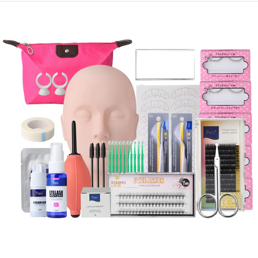 2021 Новое поступление тренировочные комплекты для наращивания ресниц/новый набор для наращивания ресниц/профессиональные инструменты для наращивания ресниц