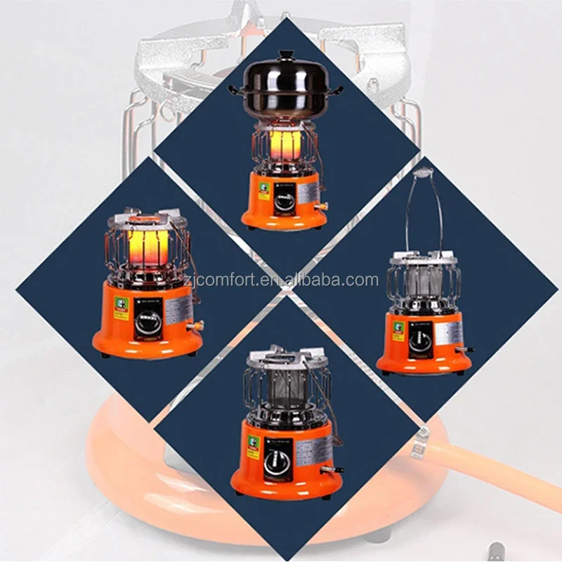 Wildcamp Portable Small Ocarina Camping Lpg Gas Cylinder Tent Heaters