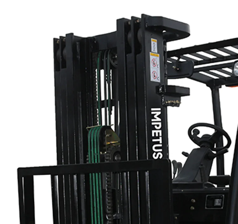 2.5 Ton Electric Forklift 2.5t 48 V Electric Battery Forklift Motor ...