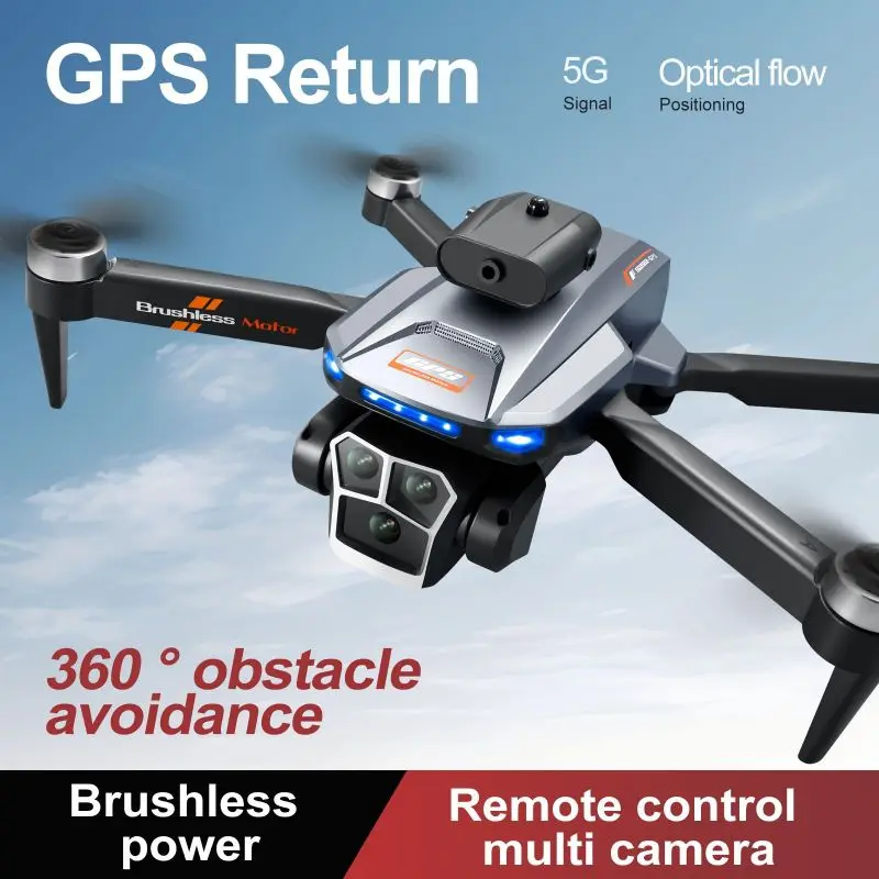 DRONE RC S158GPS Brushless Power Four Axis Remote Control Aircraft Professional Aircraft HD Camera Christmas Children's Gift Toy