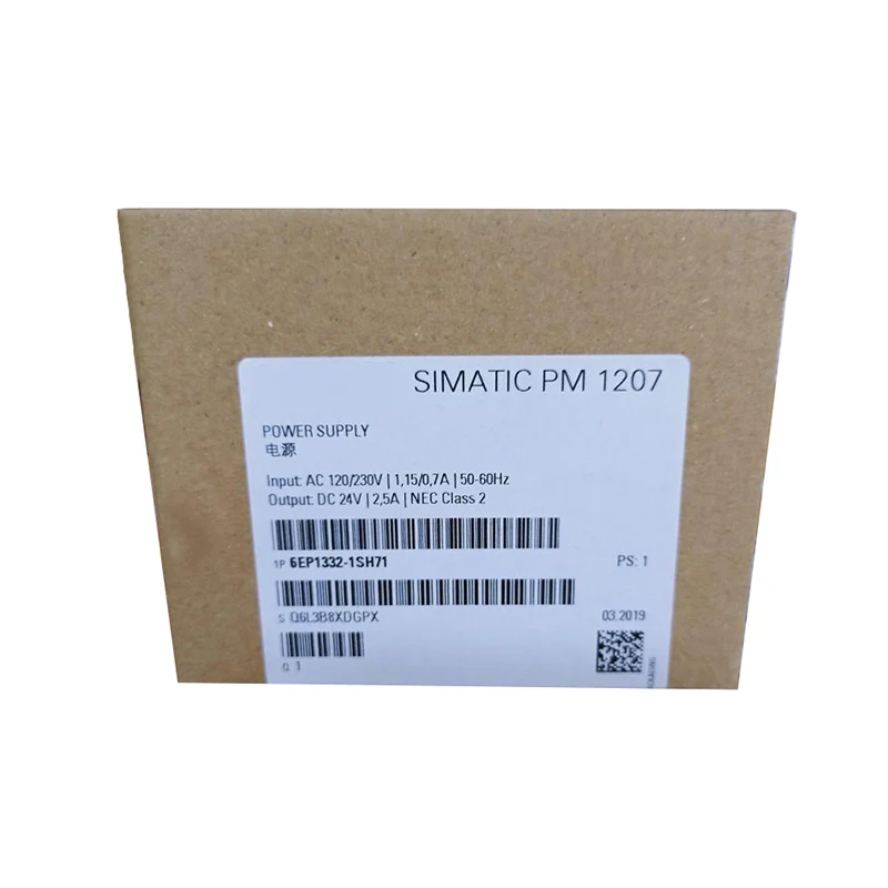new original 6ep1332 1sh71 sitop regulated switching power supply provides stable 24v dc output low ripple high efficiency and strong overload resistance reliably supplies power for plc sensors and instruments-1