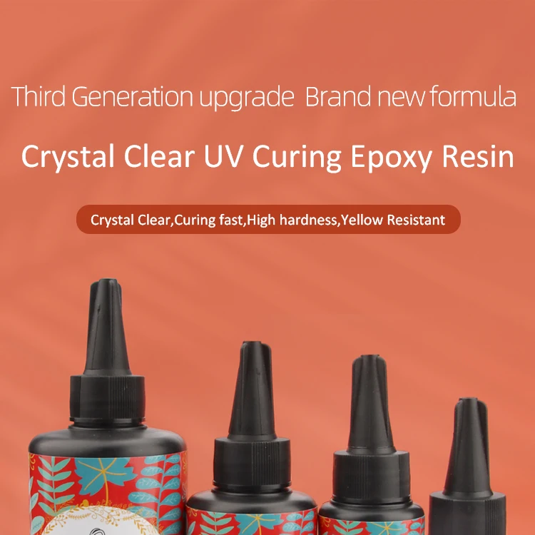 Bulk Price Led Transparent Gel Hard Clear Crystal Epoxy Diy Jewelry Kit