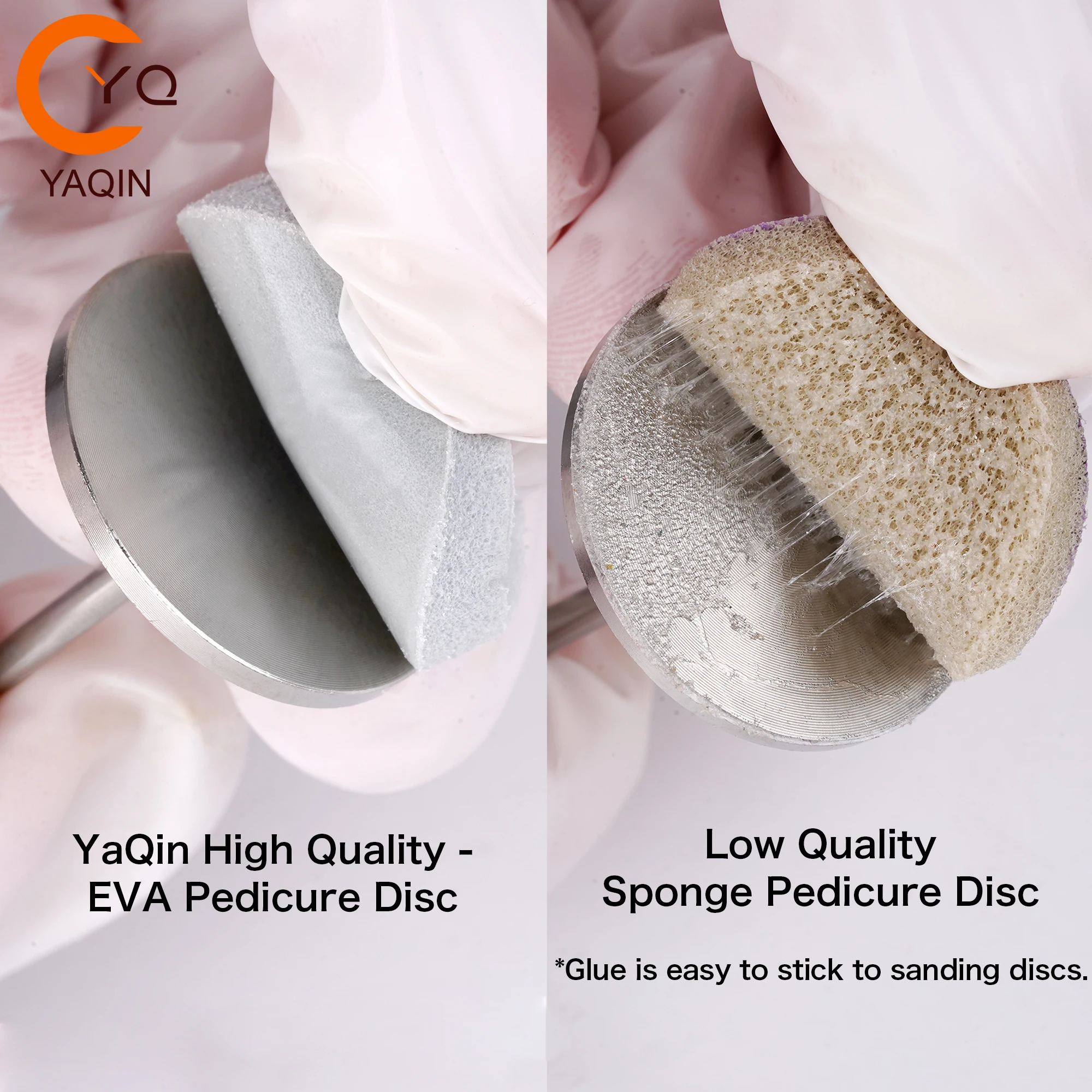 contrast between Yaqin sanding disc and other brands