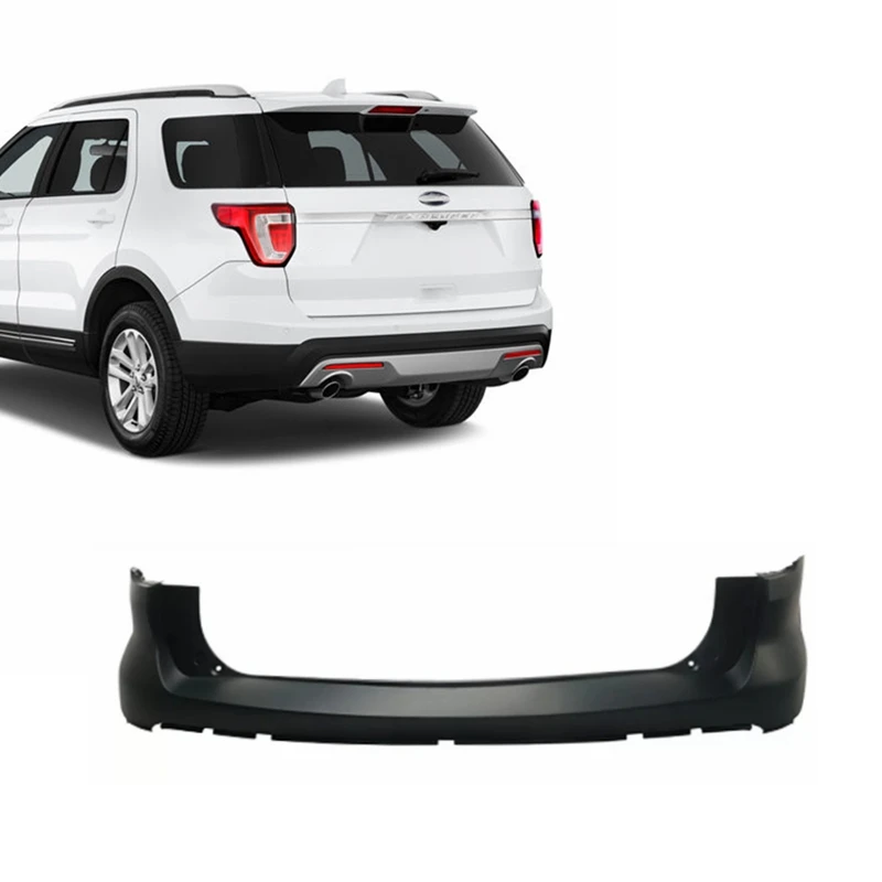 OEM replacement new auto parts accessories plastic ABS upper rear bumper cover for 2016 ford explorer FB53-17D781-AEW