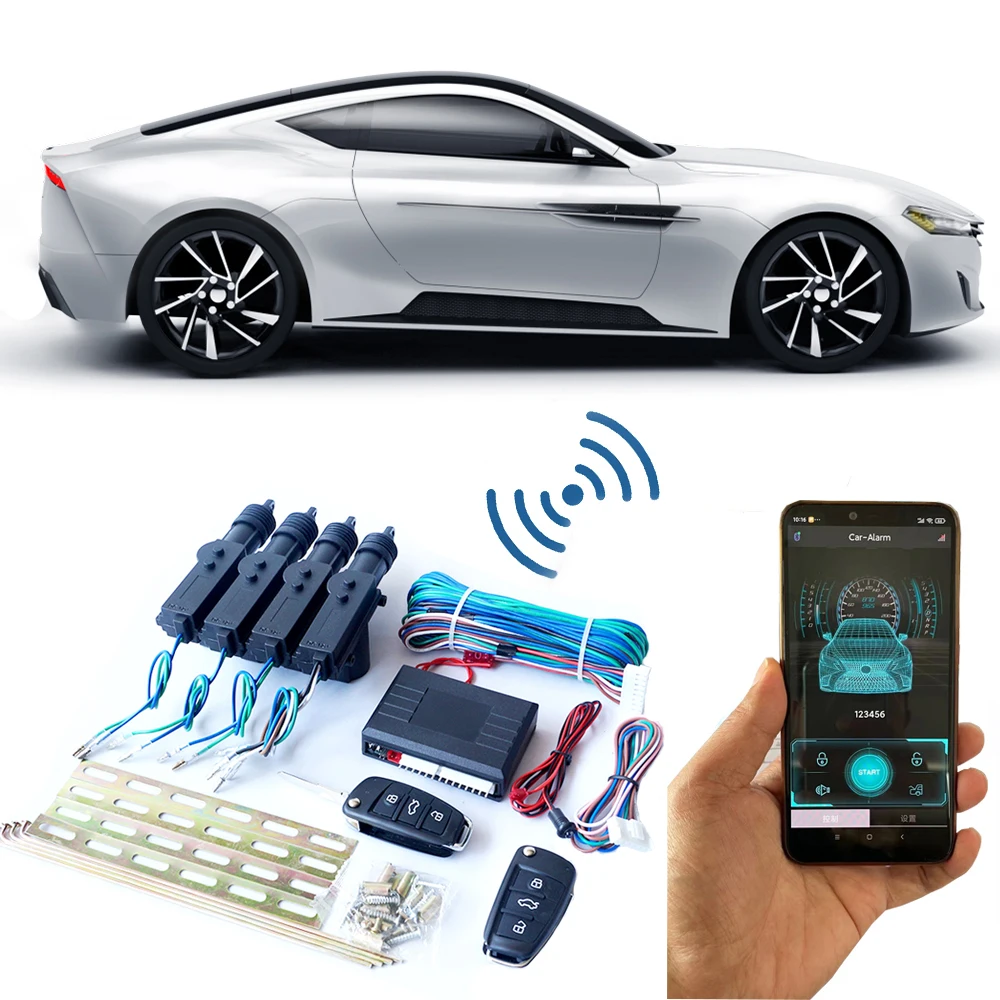 Car Alarm System Keyless Entry System Central Locking Central Locking System for Cars 12V