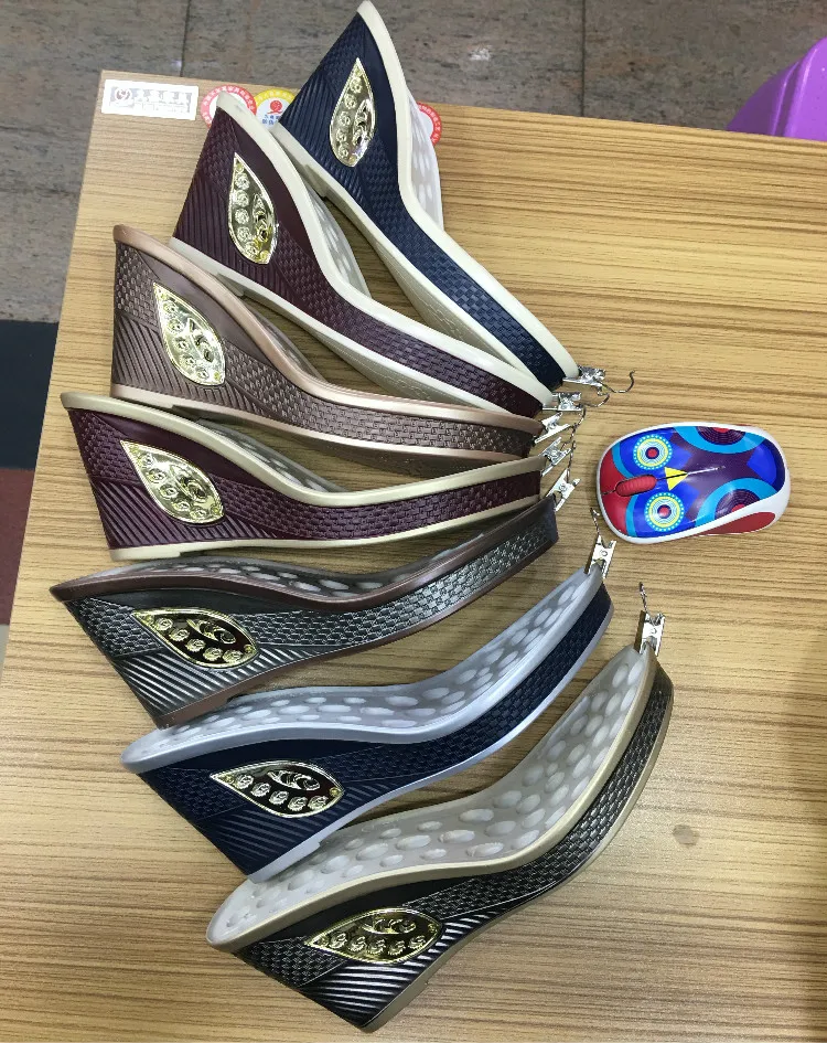 Simple Popular Wood High Heels Sole Shoe Heels And Soles For Ladies