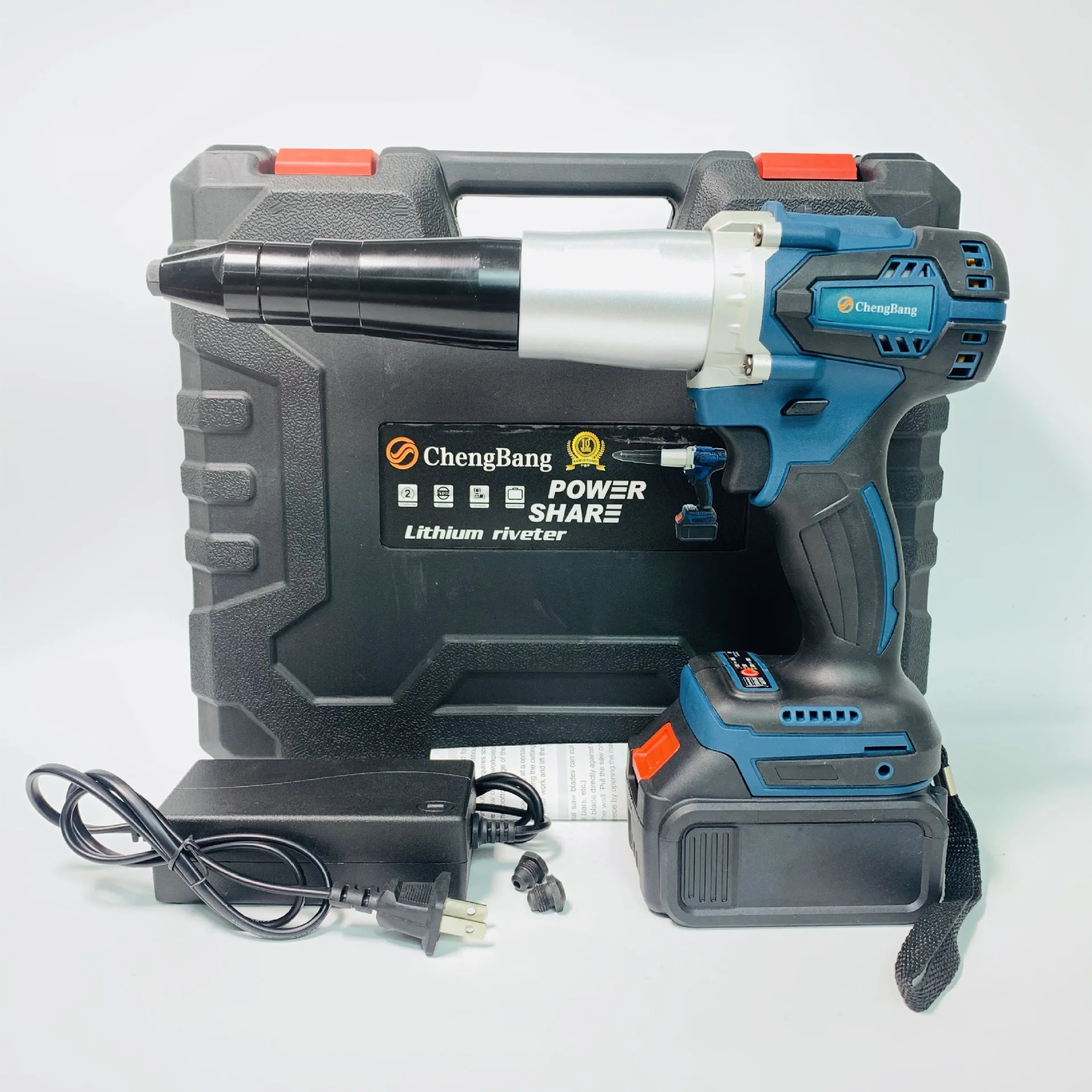 A リベットガン 充電式 コードレス リベッター ステンレス アルミ 互換