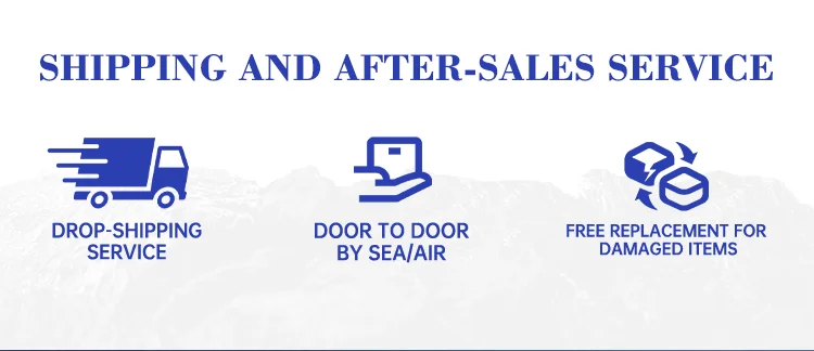 Packaging & shipping specifications