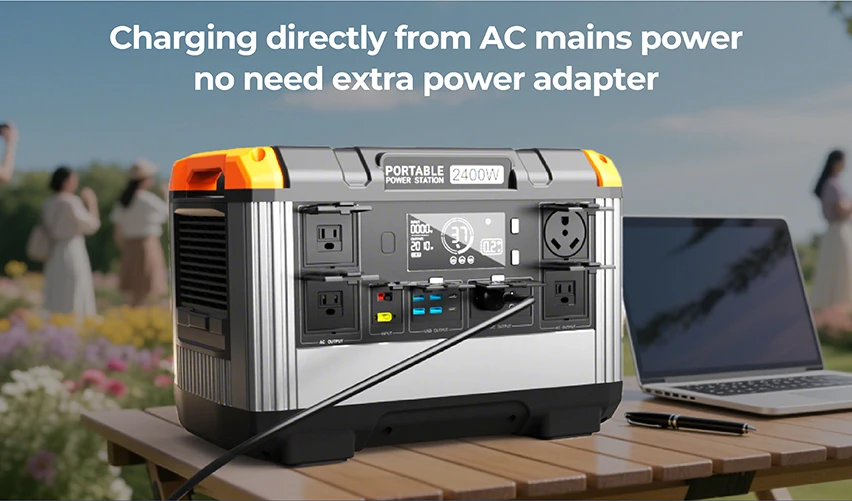 2016Wh Portable Solar Power Station with LiFePO4 Battery and MPPT Controller for Outdoor Use