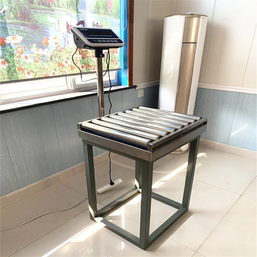 ZDE Low Price Multi Applications Weighing Scale Roller Conveyor Scale Checkweigher