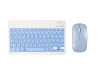 Teclado azul + ratón BT con batería