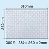 300 pezzi rettangolari 38*26 cm