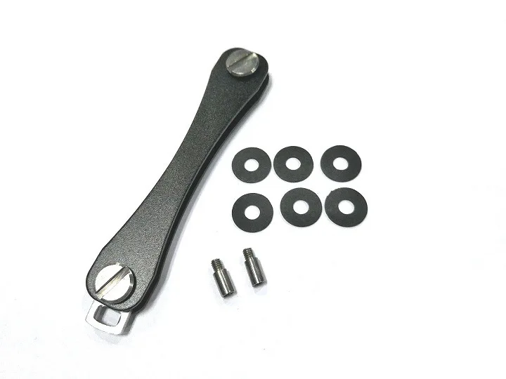 Compact Aluminium Smart Key Organizer And Keychain Holder_voghion.com