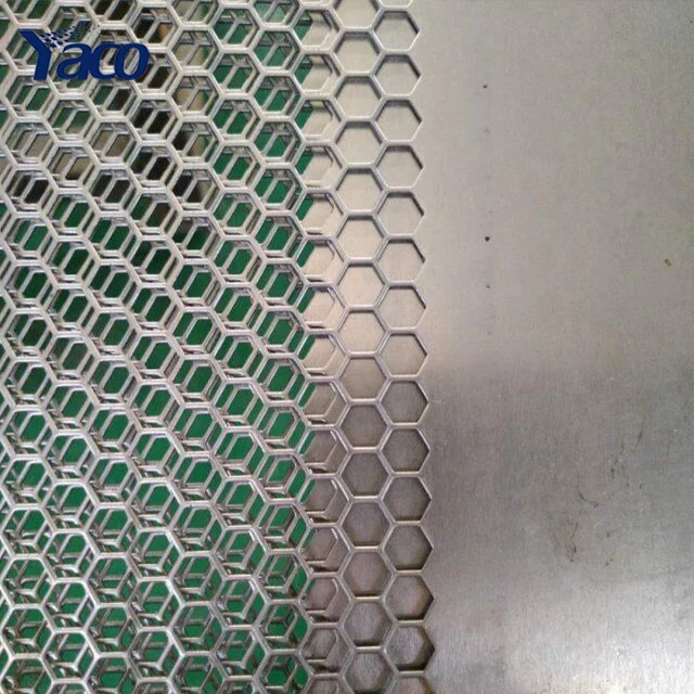 Perforated Wire Mesh Walkway Punching Metal Mesh Round Hole Mesh