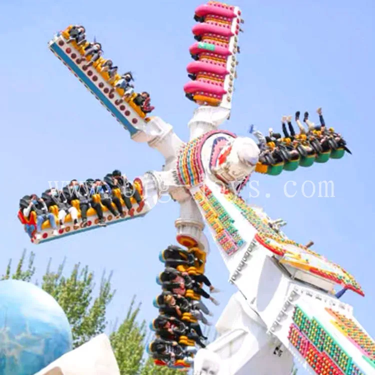 Windmill Ride 30 Seats Outdoor Magic Speed Windmill Ride for Playground Thrilling ...
