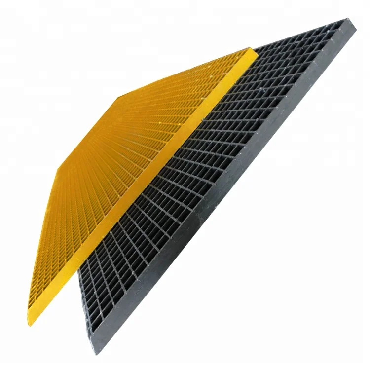 Frp Moulded Grate Sidewalks Rectangular Mesh Frp Grating