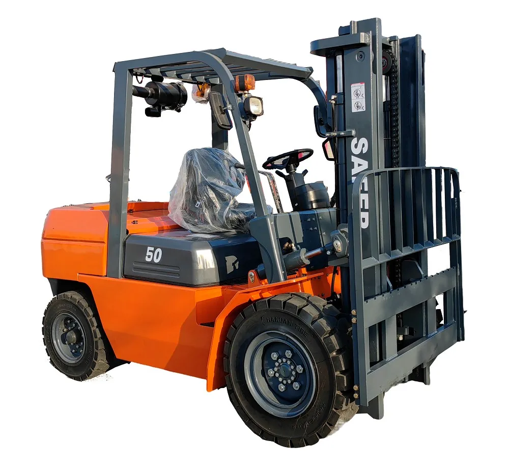5 Ton Diesel Forklift Doosan with Isuzu Engine - 3000MM Lift Height