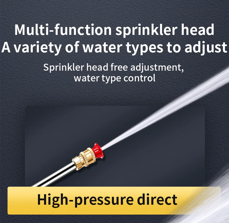 Car Washing Machine Water Spray Gun Car Wash Wireless Lithium Battery