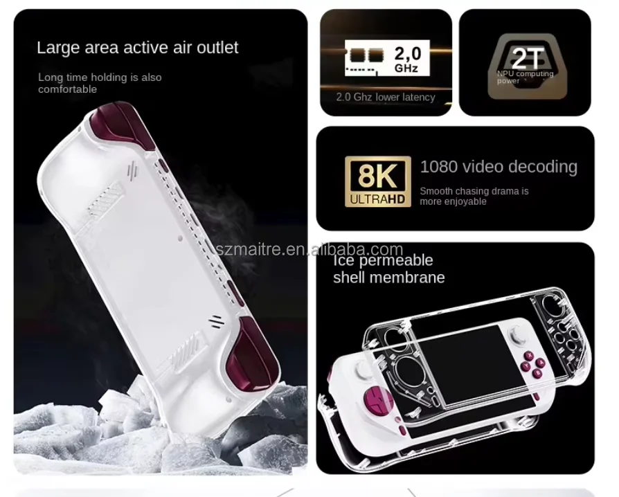 E6max 5-inch Ips Touch Screen Handheld Game Console