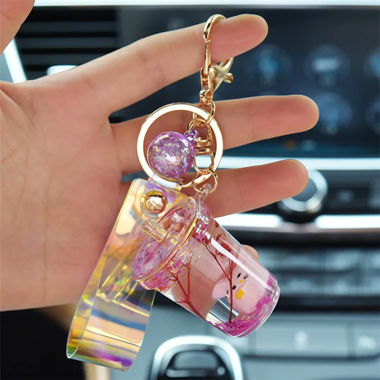 Wholesale Transparent Acrylic Keychain Custom Mini Cup Keychain New Clear Wrist Strap Keychain Buy Custom Acrylic Keychain Clear Keychain Cute Keychain Accessories Product On Alibaba Com