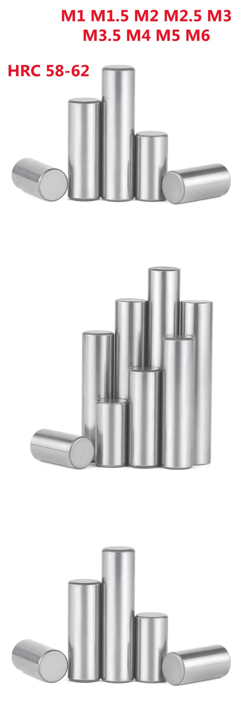 Set moeren, veerringen en ringen M8 500-126
