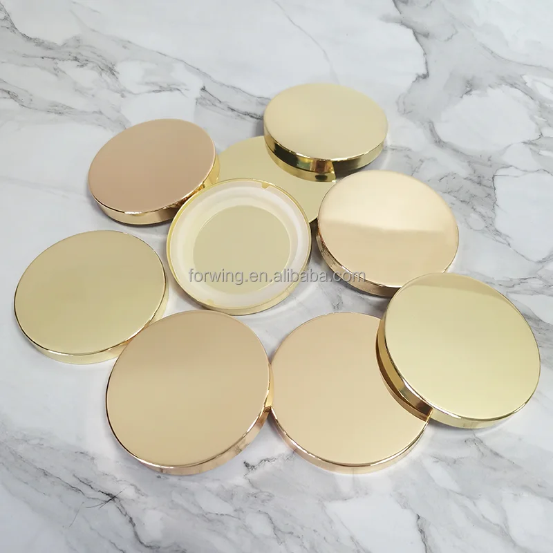 Hot Sale Gold Metal Candle Lid  Covers Iron Metal Flat Lid  Rose Gold Custom Candle Jar Lid For Scented Candle Glass Jar factory