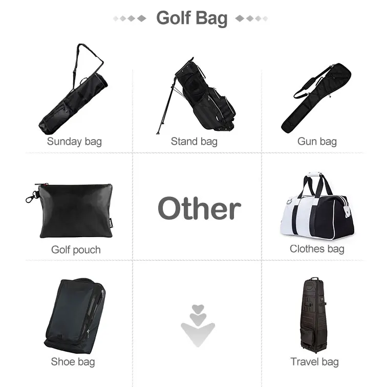 Custom Logo Beer Golf Bag Cooler Portable Cooler Bag Insulated Golf