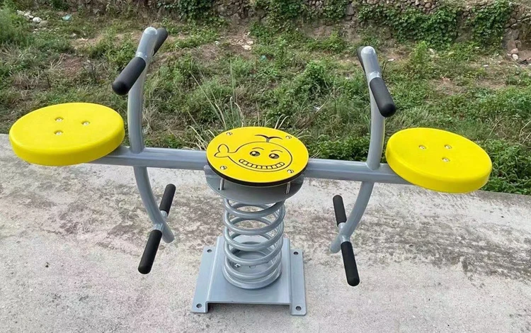 Customized Children's Plastic Spring seesaw-HPL Seesaw Fun Product Commercial Playground Equipment