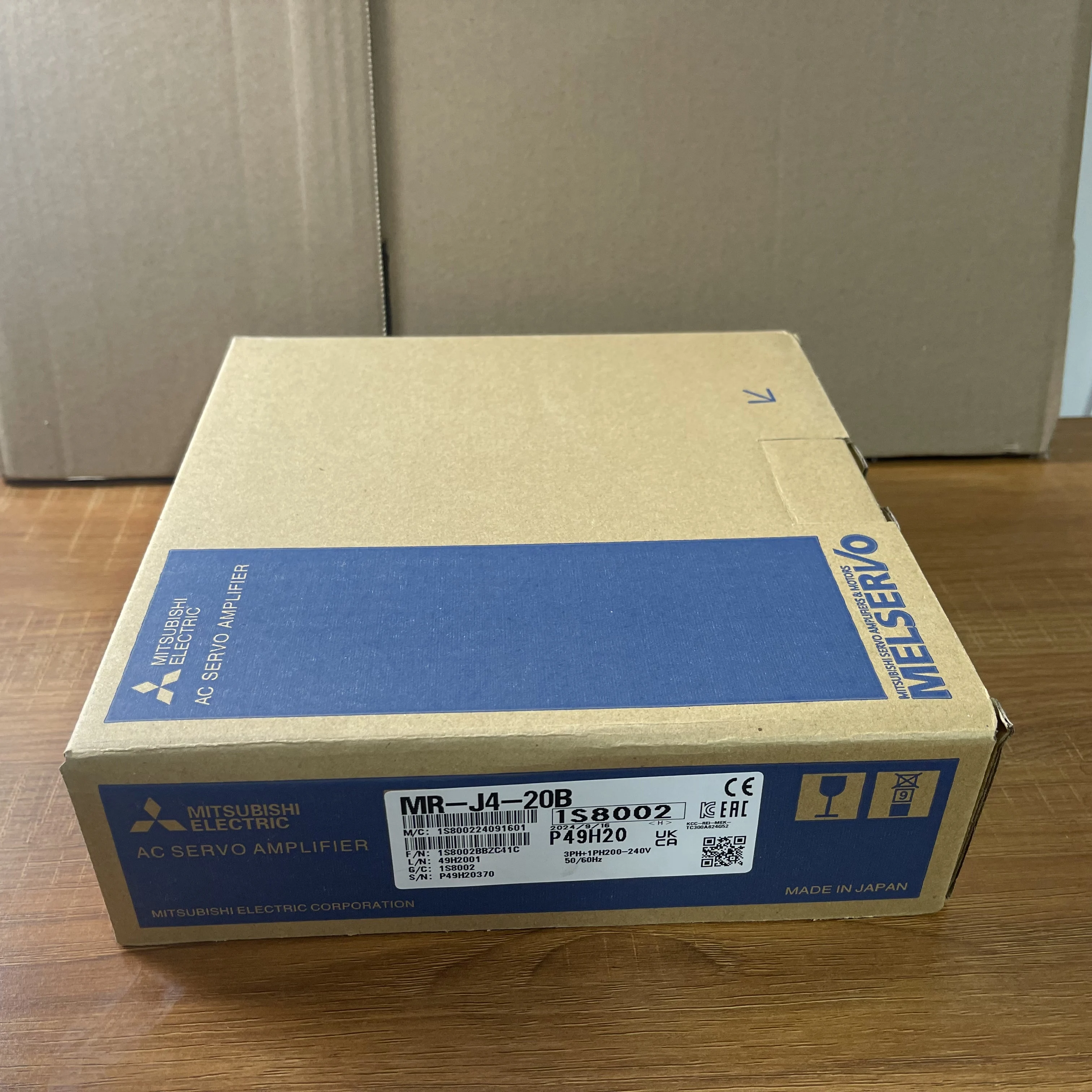 Mitsubishi AC Servo Amplifier MR-J4-20B Mitsubishi AC Servo Amplifier MR-J4-20B