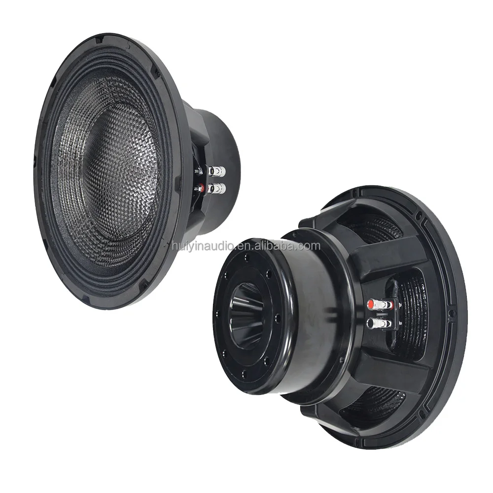 12 Hazkako 1200 W Subwoofer Neodimiozko LF Baxu Mintzagailua Boteretsua Line Array Profesional Soinua