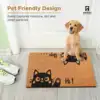 Cartoon Imitation Coconut Fiber Floor Mat - 2