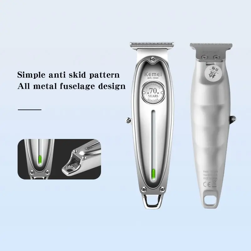 Kemei Tondeuse en métal à cheveux professionnel rechargeable KM-1949 à prix  pas cher