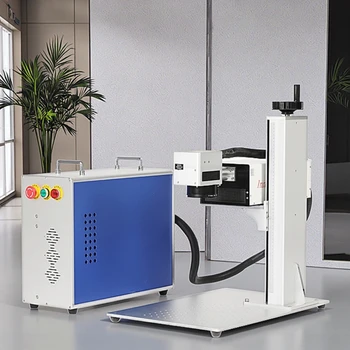 Lightburn Compatible 3D Portable UV Laser Marking Machine 3W/5W/10W/15W Supports New DXF PLT BMP AI DST Grafic Formats