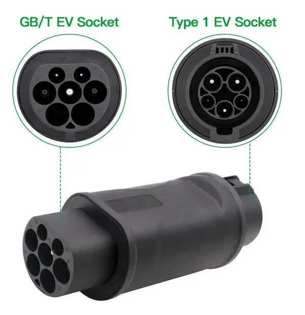 32a Type 1 To Gbt Ev Adapter Use For Gbt Electric Vehicle Cars To Other 