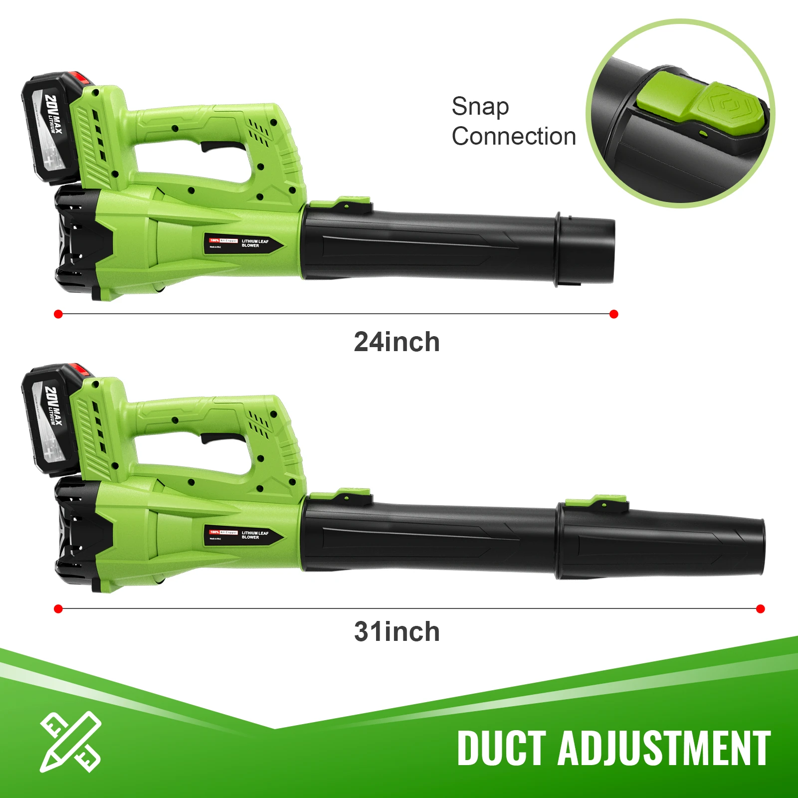 Leaf Blower, Portable, 20V, Cordless - detail 10