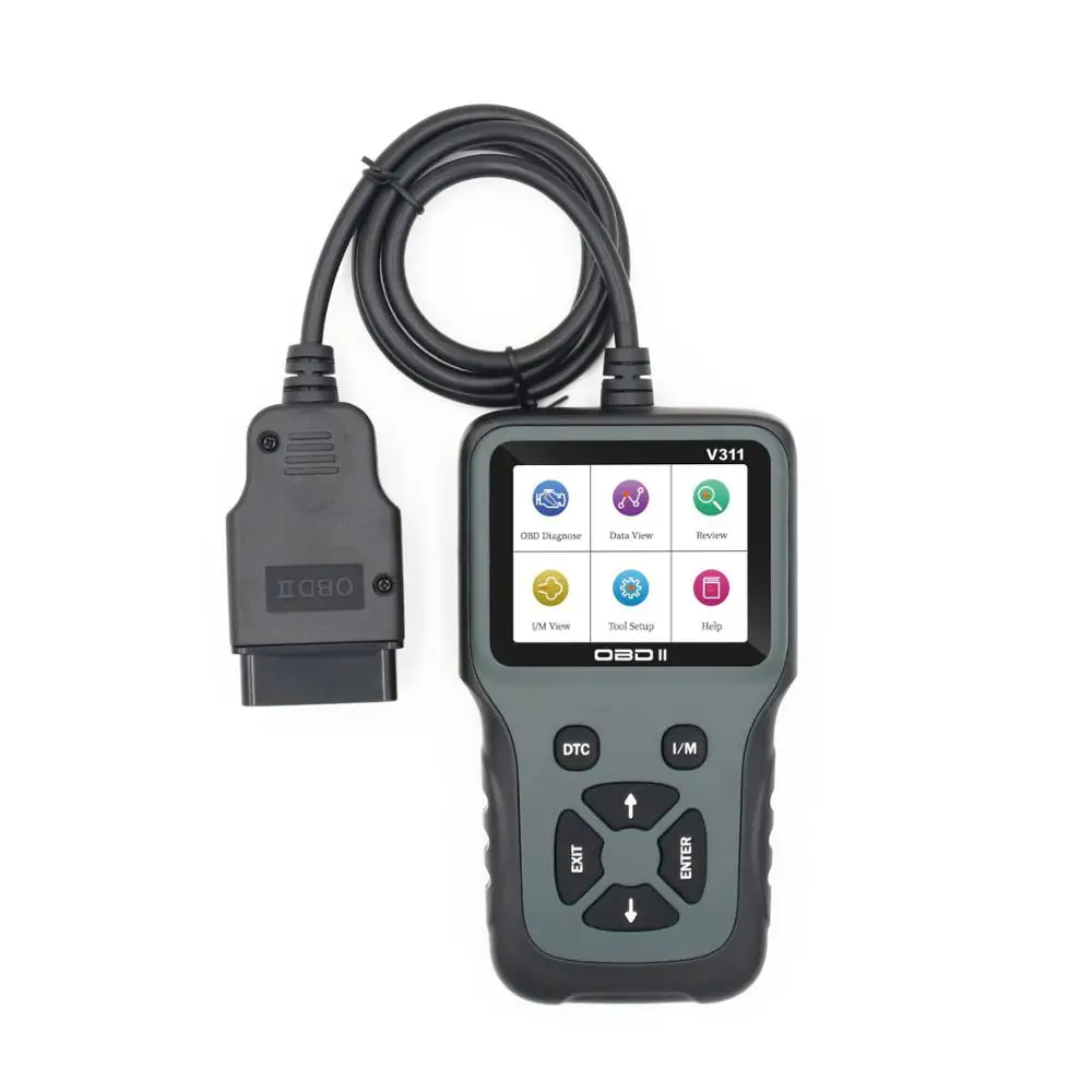 Car Code Reader Scanner Diagnostic Tool LCD OBD2 OBDII EOBD Read Clear Tool V311 