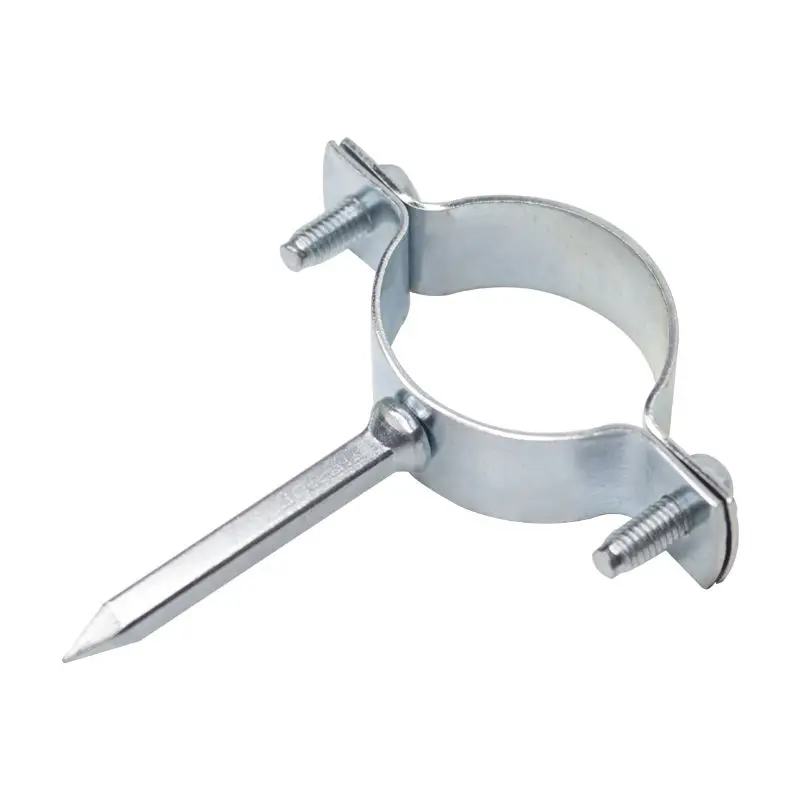 Pipe Clamps with Rubber and with Nail M6X70