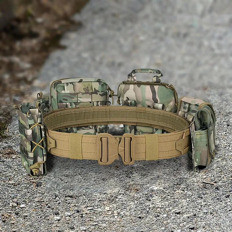 Outdoor Waist Pack Waist Pack Belt Bag Adults Adjustable Strap Utility Storage Bag for Hiking Gaming Hunting Tactical Belt