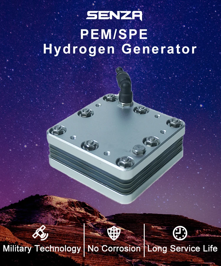 Spe Pem Hydrogen Machine 900ml 1200ml/min Titanium Alloy Pem Hydrogen