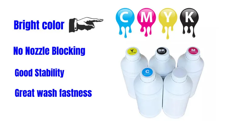 Eco-friendly Waterproof DTF Ink for White Ink Printer Dtf Printer factory