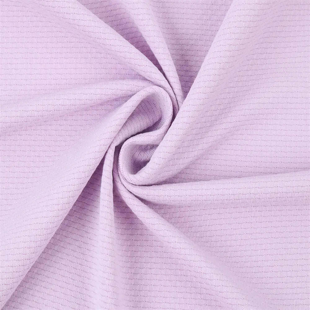 China Factory Textile 100% Polyester Fabric 180gsm for Uniqlo Anti-UV UPF 50+ UV Protection for 90% Polyester 10% Spandex